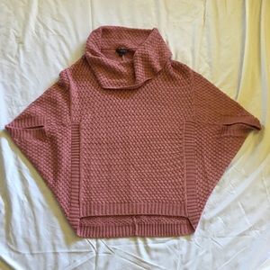 The Limited Dusty Rose Cowl Neck Sweater